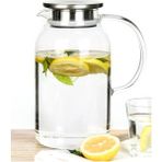 Elite Borosilikat Cam Sürahi Lüks Sürahi 1500ML 3629 1 Adet