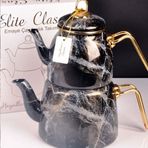 Elite Class Emaye Caydanlik Desenli