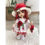 Elite Gelincik Bebek Amigurumi, Organik Amigurumi 1 Adet