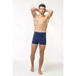Elite Life 3 Adet Lacivert Renk Dikişsiz Boxer 3eli-913