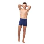 Elite Life 3 Adet Lacivert Renk Dikişsiz Boxer