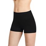 Elite Life Siyah Toparlayıcı Dikişsiz Kadın Boxer