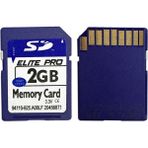 Elite Pro 2GB SD Hafıza Kartı Garantili Yüksek Hızlı 2 GB Kapasite