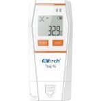 Elitech Hassas Sıcaklık Kayıt Cihazı Otomatik Rapor Datalogger TLOG10 THR378 - Beyaz