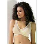 EliteWomans BONİPO9200--b Kadın Ten Rengi Tül Detaylı Toparlayıcı Sütyen Soft Cup