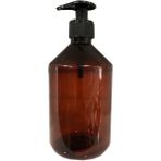 Elito Amber Plastik Pompalı Şişe 500 ml 100 Adet