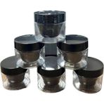 Elito Şeffaf Plastik Cidarlı Kavanoz 100 ml Görünümlü 50 ml 100 Adet
