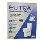 ELİTRA AMORTİSÖRLÜ YAVAŞ KAPANIR KLOZET KAPAĞI PLUS