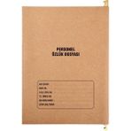 Elitstore Askılı Personel Özlük Dosyası 8 Yaprak - Kraft - A4