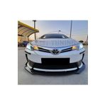 ElitTuning Toyota Corolla Ön Lip Yeni Kasa Piano Black Tampon Eki 3 Parca