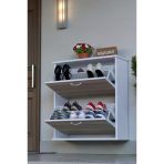 Eliusta Narel Cordoba Renk Kapı Önü Ayakkabılık 72 Cm Genişlik Dış Mekan Asma Ayakkabılık 72 X 78 X 26 Cm Teşhir