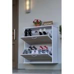 Eliusta Narel Cordoba Renk Kapı Önü Ayakkabılık 72 Cm Genişlik Dış Mekan Asma Ayakkabılık 72 X 78 X 26 Cm Teşhir