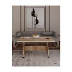 Eliusta Tekerlekli Mdf Masa %100 Mdf Mutfak Masası Orta Sehpa Yemek Masası