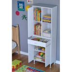 Eliusta Vellum Beyaz Dolap 70X173x32,5 Cm Ebatlarında Çok Fonksiyonlu 70 Cm Genişlikte Banyo Dolabı
