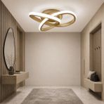 Eliva LED Plafonyer Avize - Eskitme - Beyaz Işık