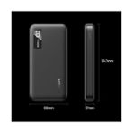 Elivora 10000 Mah Güç Bankası 22,5 W Hızlı Şarj, Powerbank USB A USB C Taşınabilir Şarj Cihazı Qc 3.0 Pd 3.0 Powerbank, Dijital Ekran, Taşınabilir Pil,,, Galaxy, Ipad, Siyah - Option-1
