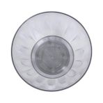 Elivora 2 Adet Plastik Orkide Saksısı Seti 1,5 Lt Gizli Tabaklı Şeffaf Saksı 145 x 135 mm