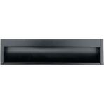 Elivora 2163 Siyah Renk Gömme Kulp 160 mm Renksiz Tek Ebat SSY2163 0160 Al6-Al6
