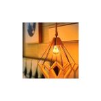 Elivora 4 Watt Mini Top Ampul LED Filament G45 Cam Rustik Ampul E27 Duy 1800K Işık Rengi 10 Adet - 0,5 W - Altın