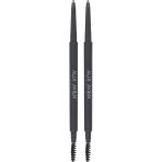 Elivora Asansörlü Ultra Ince Uçlu Dolgunlaştırıcı Nude Kaş Kalemi - Retractable Eyebrow Pencil 01 (2 Paketi) - 0-Siyah