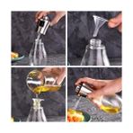 Elivora Cam Sprey Yağdanlık, 200 ml Geniş Kapasiteli, Paslanmaz Çelik Başlıklı, Zeytinyağı ve Sirke Püskürtücü, Airfryer Için Eşit Yağ Dağılımı, Mutfak ve Salata Sunumuna Uygun Cam Sprey Yağdanlık - Option-1