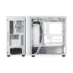 Elivora Cooler Masterbox 600 – E-Atx Airflow Muhafazası Back-Connect-Mb ve 420 mm Radyatör Uyumlu, 3 x 140 mm & 1 x 120 mm Argb-Pwm Fan Önceden Yüklenmiş, Sertleştirilmiş Cam Duvar, USB 3.2 Gen 2x2 Tip - 1 GB - Acı Kahverengi - Option-1