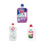 Elivora Dixi Lavanta Kokulu + Pril Losyon Aloe Özlü Kaşmir Etkisi + Persil Power Jel Derin Temizleme Plus 26 Yıkama Renkliler - Option-1