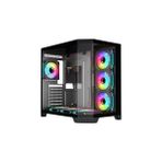 Elivora FC-9550G 850W 80+ Bronze 7X120MM Argb Fan Mid Tower Atx Siyah Gaming (Oyuncu) Kasa - Acı Kahverengi - Option-1