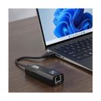 Elivora Hadron USB 3.0 Ethernet Adaptörü | 10/100 Mbps Hız | Usb-A To Lan Internet Dönüştürücü | Windows, Mac ve Linux Uyumlu | Laptop ve Pc Için Tak Çalıştır Kablolu Ağ Kartı, Siyah - 0 - Siyah - Option-1