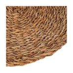 Elivora Hasır Amerikan Servisi Supla (Yuvarlak Ipli), Pli Hasır Supla, Hasır Amerikan Servisi, Bambu Amerikan Servis, Sofra Sunum Servisi (6) - 0,5 x 9 cm - 001-Renkli