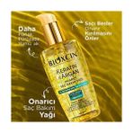 Elivora Keratin & Argan Onarıcı Saç Bakım Yağı 150 ml - Yıpranmış ve Hasar Görmüş Saçlar 2li Paket - 0 - 3 Yaş - 0 - Siyah