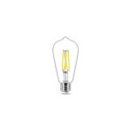 Elivora LED 60W ST64 E27 Kısılabilir Filament Ampul WGD90 - 0,5 W - Altın