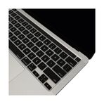 Elivora MacBook Pro Klavye Koruyucu Türkçe Q Çeviri – Us Amerikan Düz Enter (Return) Uyumlu – Bar – 13 Inç A2251 A2289 A2338 (M1/m2) – 16 Inç A2141 – Ultra Ince Siyah - 0,35 lt