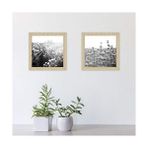 Elivora Mcs Galeri Temel Çerçeve, Doğal Ahşap Tahıl, 20,32 x 20,32 Cm, 2 Paket - -- - Option-1