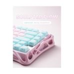 Elivora Mercury K1 Lite %75 Oyun Klavyesi, Üç Modlu Kablosuz (2,4 Ghz/bluetooth/kablo), Mekanik Hot Swap Gasket Klavye, Önceden Yağlanmış Doğrusal Anahtar, Rgb Aydınlatma – Pembe A - Option-1 - 001-Renkli