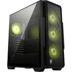 Elivora Msı Mag Forge 340R Aırflow Temperli Cam 4X120MM Argb Fan Atx Gaming Bilgisayar Kasası - 1 GB - Acı Kahverengi - Option-1