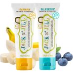 Elivora N Jill Doğal Sertifikalı Diş Macunu - Muz & Yaban Mersini (2X50G) - Option-1