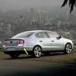 Elivora Sağ Arka Tampon Köşe Çıtası Krom 3C5807460A Vw Passat B6 Sedan ile Uyumlu 2006-11 - Option-1