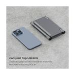 Elivora Store Voltix Laptop/tablet/telefon Standı Yüksekliği Ayarlanabilir Katlanabilir Minimal Taşınabilir Işlevsel Macbook Dikey Stand - 1 GB