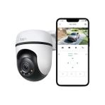 Elivora Tp-Link C500 V2.0 Işıklı ve Renkli Gece Görüşlü, Sesli ve Işıklı Alarmlı, Yatay/dikey 360 Derece, Dış Mekan Wi-Fi Güvenlik Kamerası - Ahşap