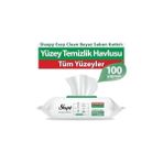 Elivora Yüzey Temizlik Havlusu 100 Yaprak 4 Adet - Option-1
