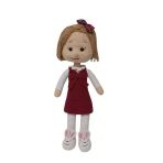 Eliz Ada Bebek Amigurumi Organik Oyuncak