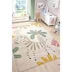 Eliz Home Yumuşak Dokuma Halı Zebra Figürlü Leke Tutmaz Bebek Odası Çocuk Odası Genç Odası Halısı ZEBRA