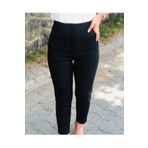 Elizar Moda Siyah Yüksek Bel Pensli Pantolon