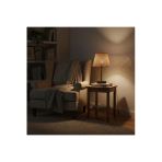 Elizim Home Lighting Bambu Hasır Görünümlü Abajur