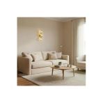 Elizim Home Lighting Burgu Ledli Pilli Gold Aplik