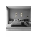 Elizim Home Lighting Damla 2 Ledli Pilli Krom Aplik