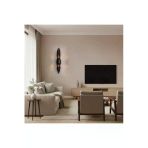 Elizim Home Lighting Elara Ledli Siyah Pilli Aplik