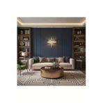 Elizim Home Lighting Taşlı Üçgen Ledli Krom Pilli Aplik