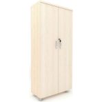Elizza Büyük Boy Tam Kapak Kitaplık Dosya Dolabı Akça - 80X38X188 - Akçaağaç